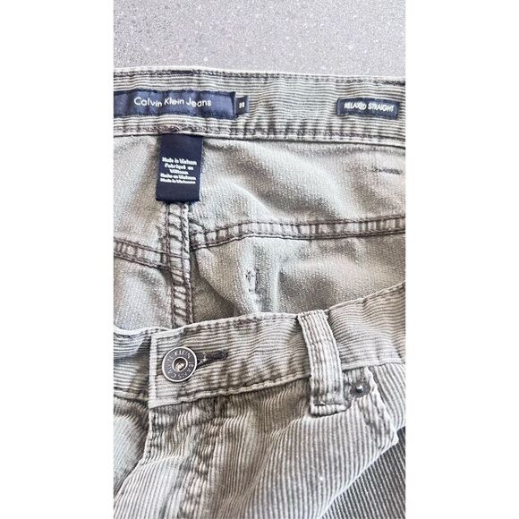 Calvin Klein Corduroy Jeans size 38 - Picture 7 of 8